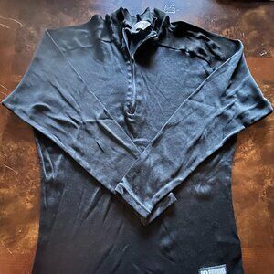 Vintage Pearl Izumi Phintech Long Sleeve Quarter Zip Size Small